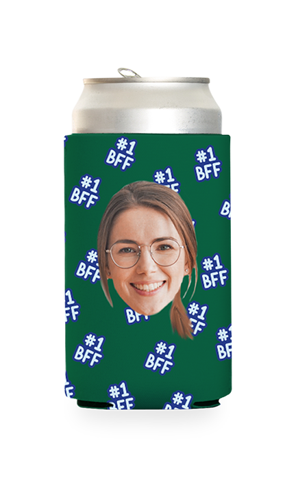 Custom #1 BFF Can Cooler