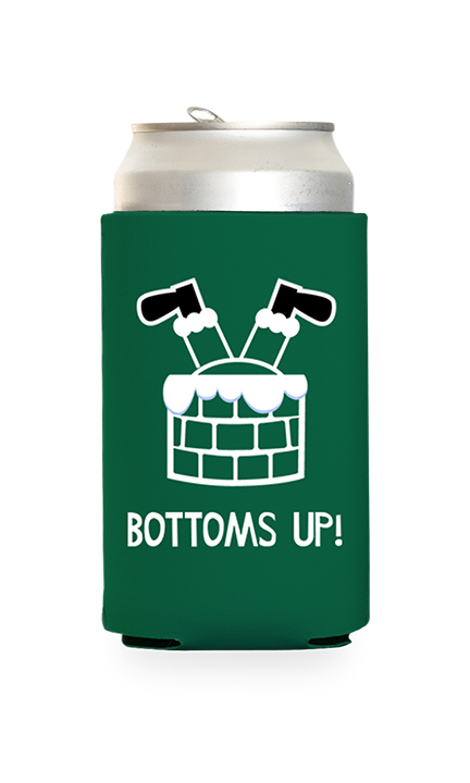 Bottoms Up Predesigned Can Cooler