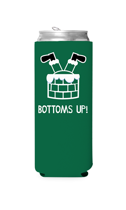 Bottoms Up Predesigned Can Cooler