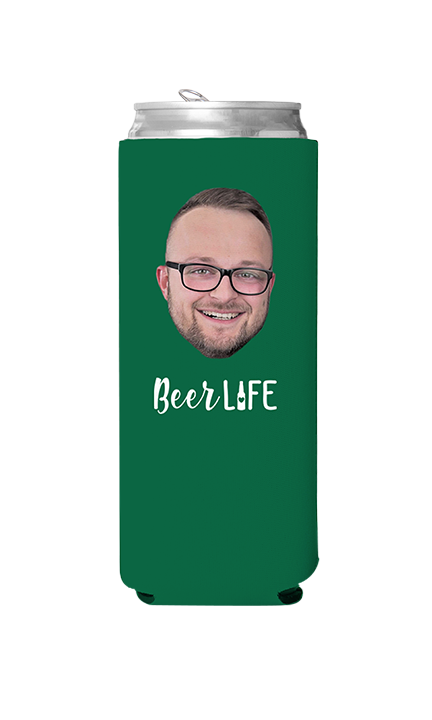 Custom Beer Life Can Cooler