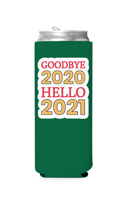 Goodbye 2020 Predesigned Can Cooler
