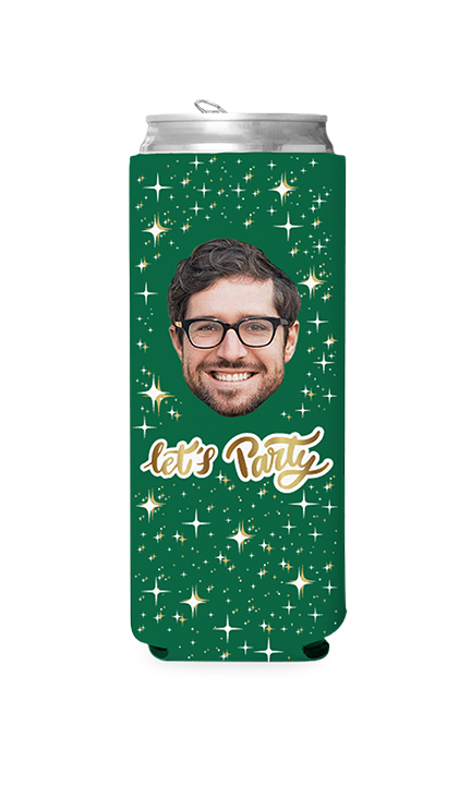 Custom Let's Party Can Cooler