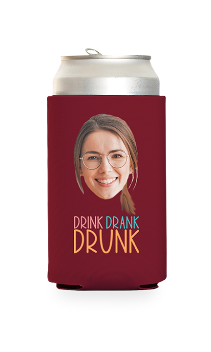 Custom Drink Drank Drunk Can Cooler