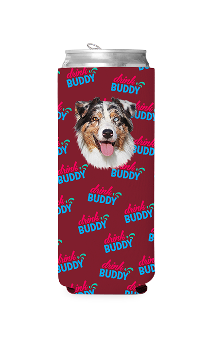 Custom Drink Buddy Logo Can Cooler