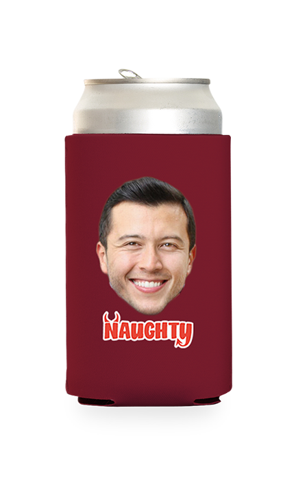 Custom Naughty Can Cooler