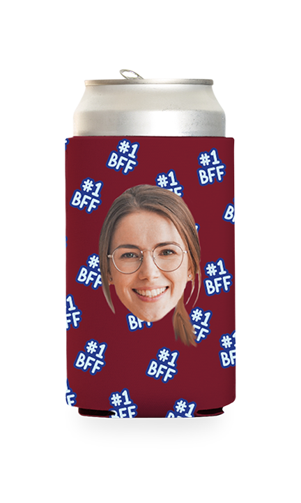 Custom #1 BFF Can Cooler