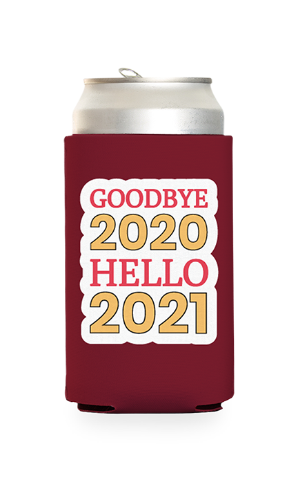 Goodbye 2020 Predesigned Can Cooler