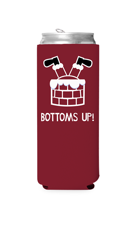 Bottoms Up Predesigned Can Cooler