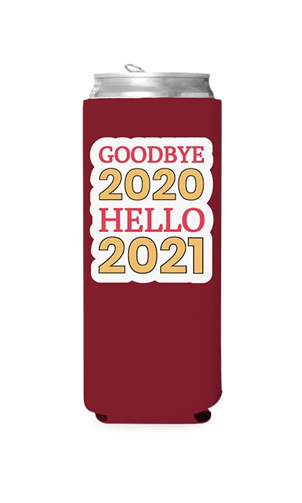 Goodbye 2020 Predesigned Can Cooler