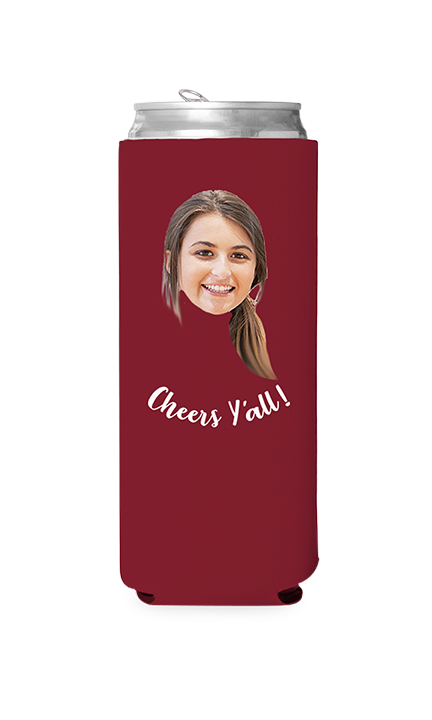 Custom Cheers Y'all Can Cooler