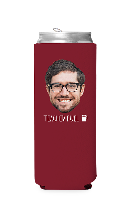 Custom Teacher Fuel Can Cooler