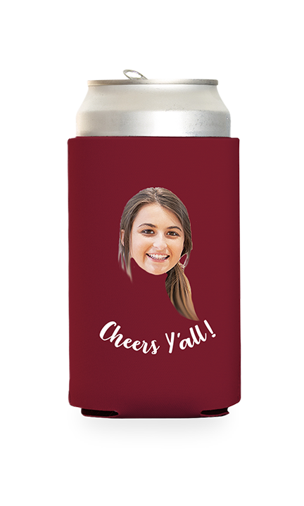 Custom Cheers Y'all Can Cooler