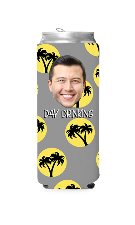 Custom Day Drinking Can Cooler