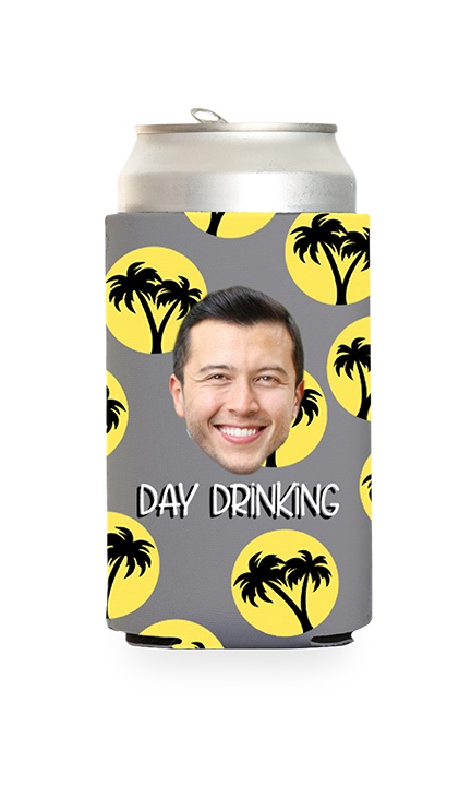 Custom Day Drinking Can Cooler