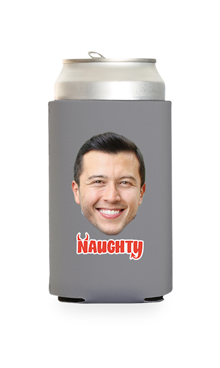 Custom Naughty Can Cooler