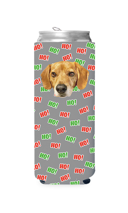 Custom HoHoHo Can Cooler