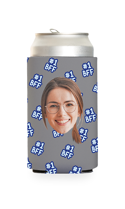 Custom #1 BFF Can Cooler