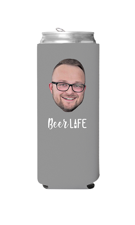 Custom Beer Life Can Cooler