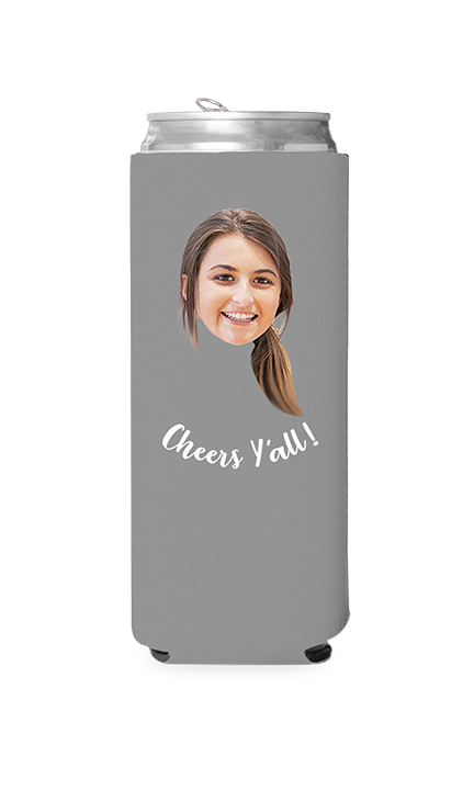 Custom Cheers Y'all Can Cooler