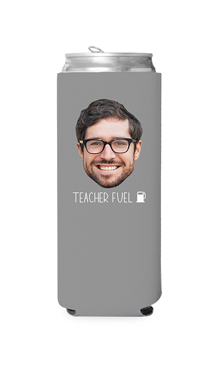 Custom Teacher Fuel Can Cooler