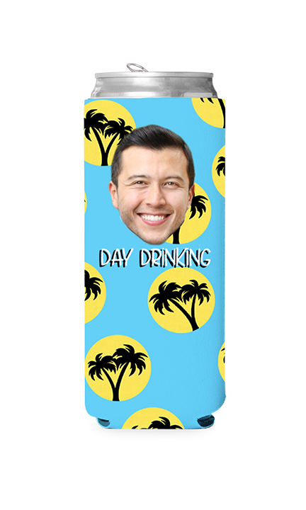 Custom Day Drinking Can Cooler