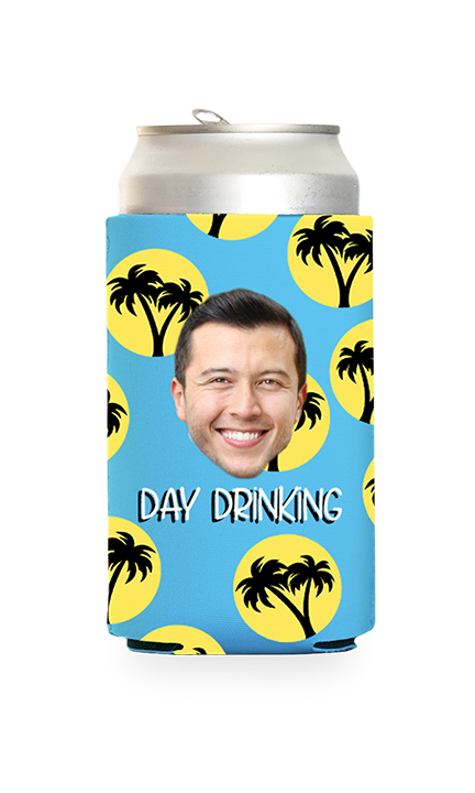 Custom Day Drinking Can Cooler