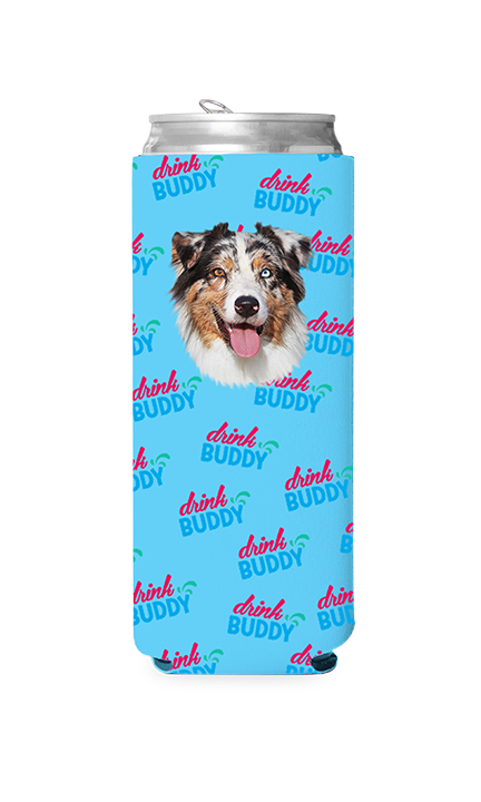 Custom Drink Buddy Logo Can Cooler