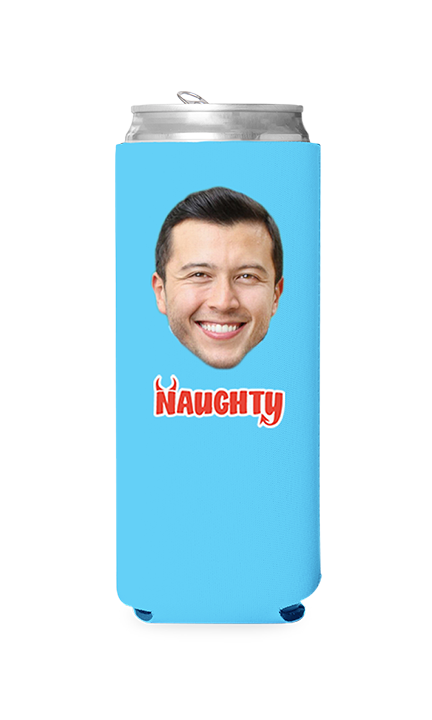 Custom Naughty Can Cooler