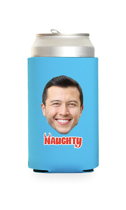 Custom Naughty Can Cooler