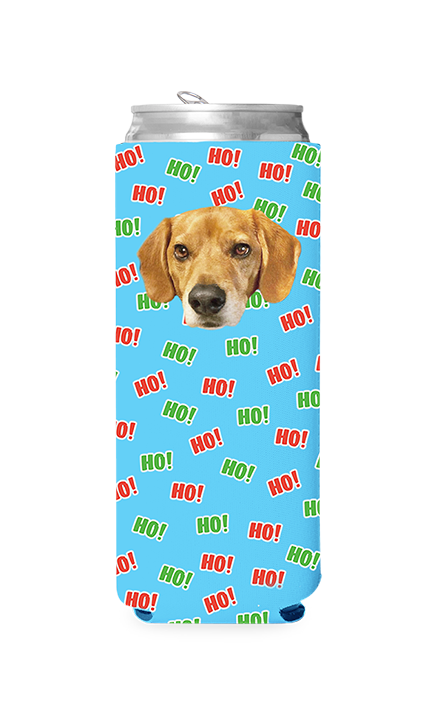 Custom HoHoHo Can Cooler