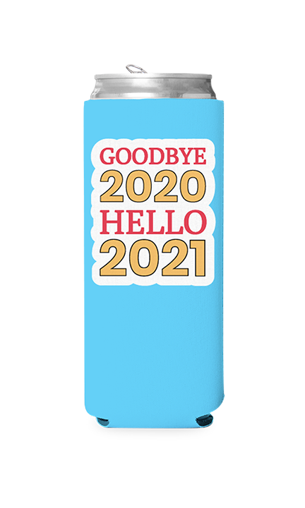 Goodbye 2020 Predesigned Can Cooler