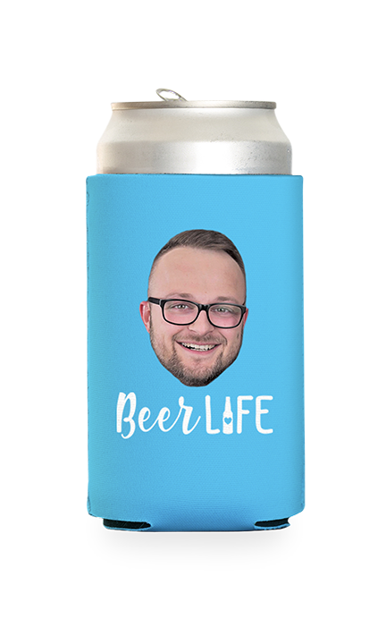 Custom Beer Life Can Cooler