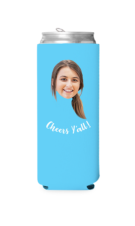 Custom Cheers Y'all Can Cooler