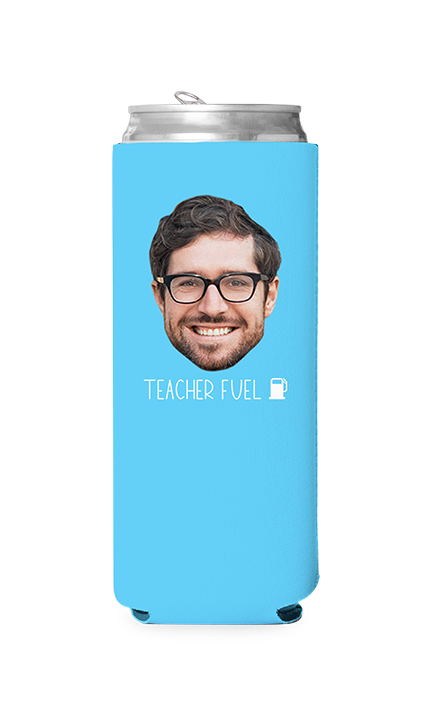 Custom Teacher Fuel Can Cooler