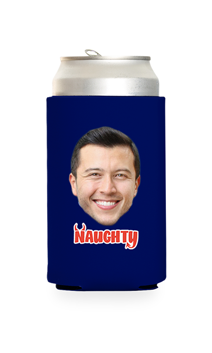 Custom Naughty Can Cooler