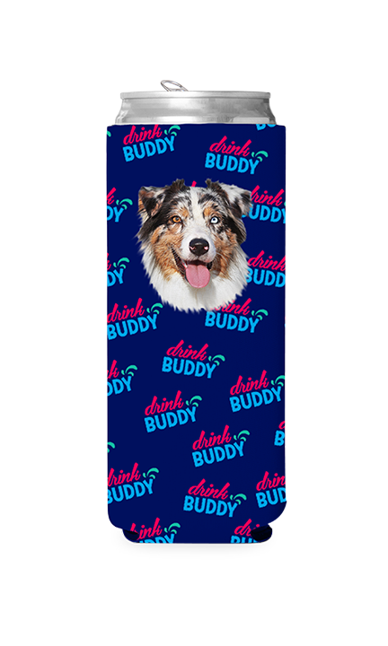 Custom Drink Buddy Logo Can Cooler
