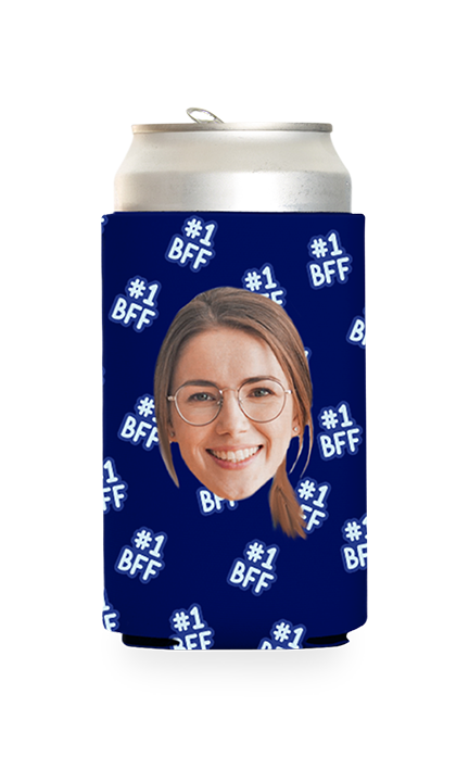 Custom #1 BFF Can Cooler