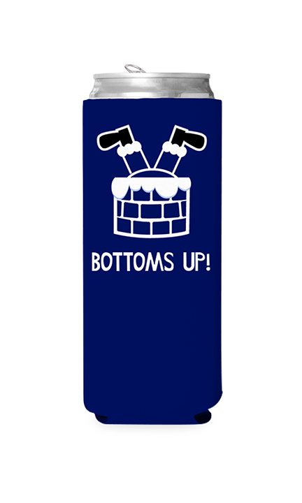 Bottoms Up Predesigned Can Cooler