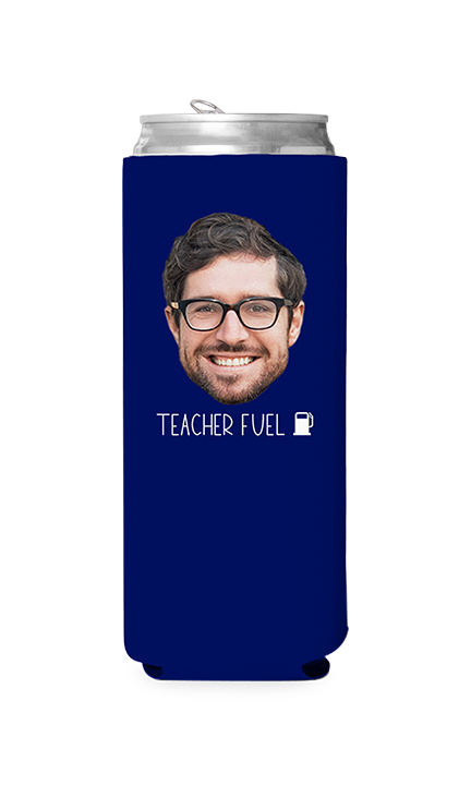 Custom Teacher Fuel Can Cooler