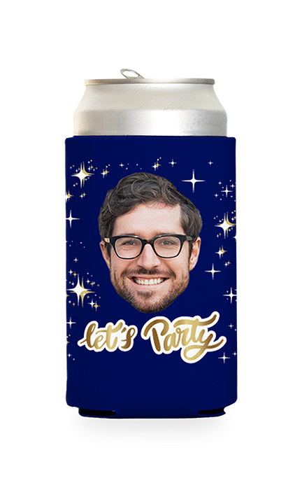 Custom Let's Party Can Cooler