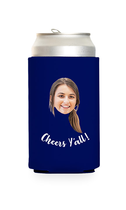 Custom Cheers Y'all Can Cooler