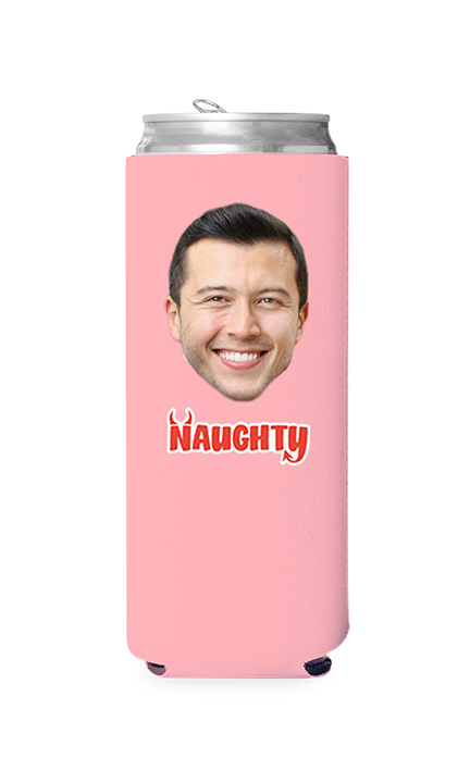 Custom Naughty Can Cooler