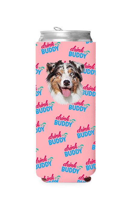 Custom Drink Buddy Logo Can Cooler