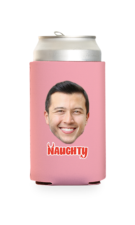 Custom Naughty Can Cooler