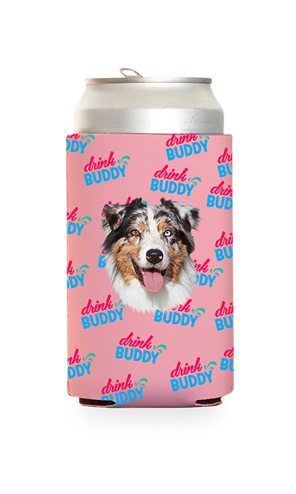 Custom Drink Buddy Logo Can Cooler