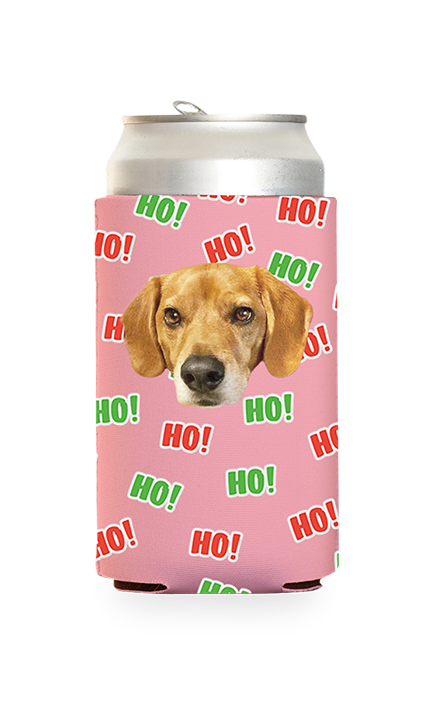 Custom HoHoHo Can Cooler
