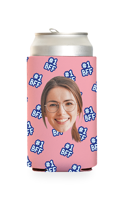 Custom #1 BFF Can Cooler