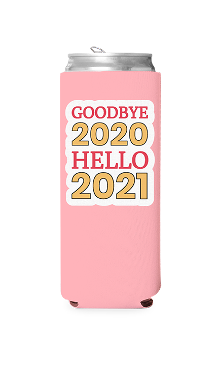 Goodbye 2020 Predesigned Can Cooler