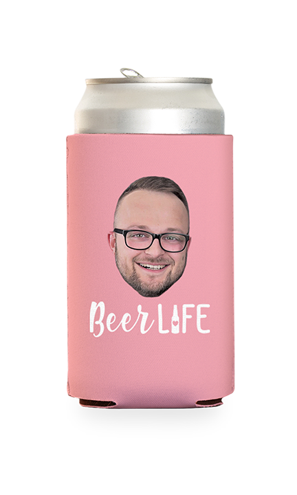 Custom Beer Life Can Cooler