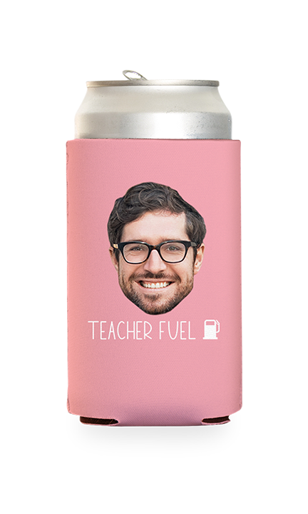 Custom Teacher Fuel Can Cooler